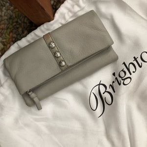 Soft grey Brighton wallet